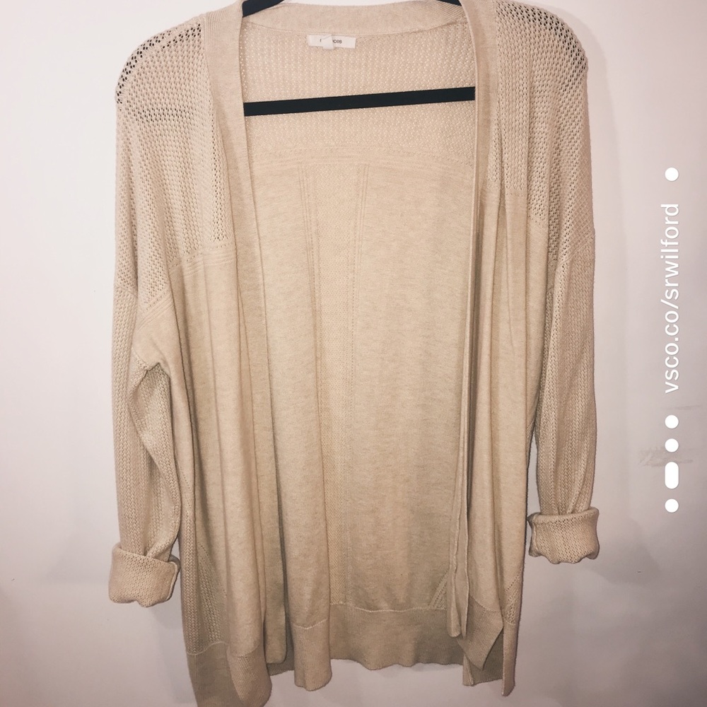 Pastel Yellow Cardigan